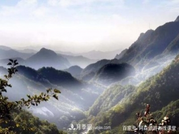 河南天池山森林公园，森林覆盖率98.57％，誉为洛阳“张家界”